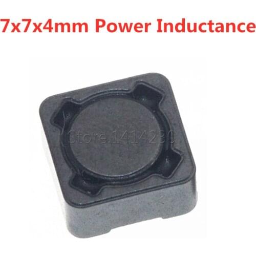 10P 7x7x4mm Power Inductance CDRH74R CD74 Shielded inductor SMD Inductor 2.2/3.3/4.7/6.8/10/15/22/33/47/68/100/150/220/330/470UH
