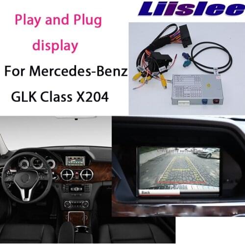 Liandlee Car Parking Camera Interface Reverse Back Up Camera Kits For Mercedes Benz GLK MB X204 NTG Display Upgrade