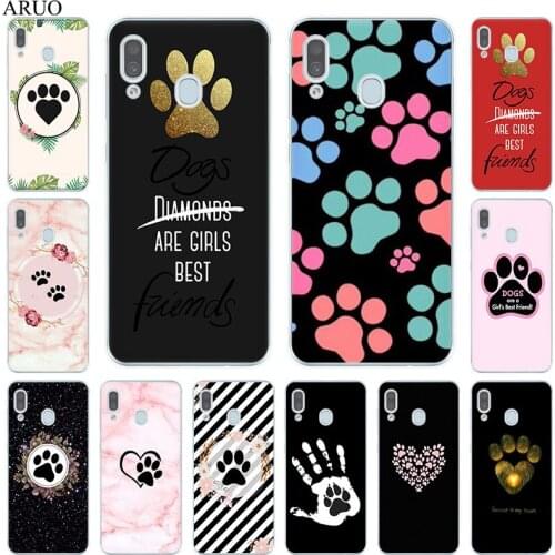 Lovely Cute Dog Paw Soft TPU Phone Case for Samsung Galaxy A51 A71 A41 A31 A32 A42 A21S A11 A50 A70 A42 A20 e A30 A40 A12 cover