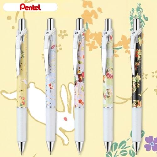 1Pc Japanese Pentel Bln75 Quick-drying Gel Pens Limited Edition Japanese Style Series Replacement Refill Test Pen 0.5mm