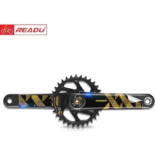 Mountain Bike XX1 EAGLE Crank Sticker AM DH crank decal MTB crankset stickers glossy high quality decals for sram