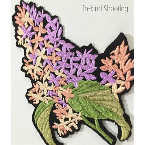 50pcs/lot Embroidery Patches Letters Clothing Decoration Accessories Diy Iron Heat Transfer Applique Applique Clothes Flowers