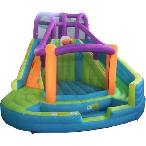 Customized land slide with ball pool Jumping Bouncer Castle for gifts