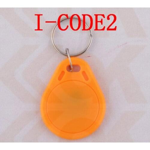 Wholesale 13.56MHz I-CODE2 Tags Keyfobs 15693 Access Control System RFID IC Key tags rfid