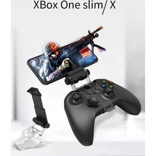 Mobile Cell Phone Stand for Xbox One S/Slim Controller Mount HandGrip for Samsung S9 S8 Clip Multifunction Holder