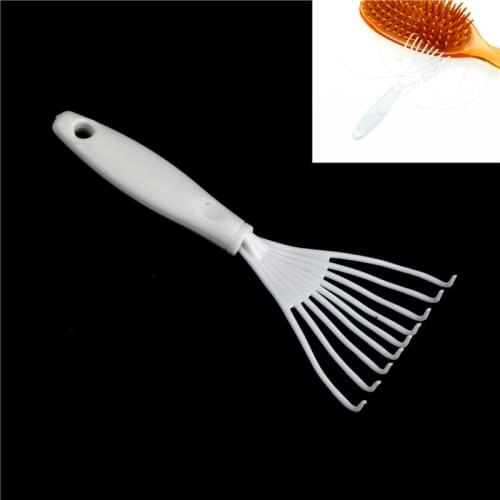 1PCS Metal Cleaner Remover Embedded Hairbrush Cleaning Tool Plastic Durable Mini Comb Hair Brush