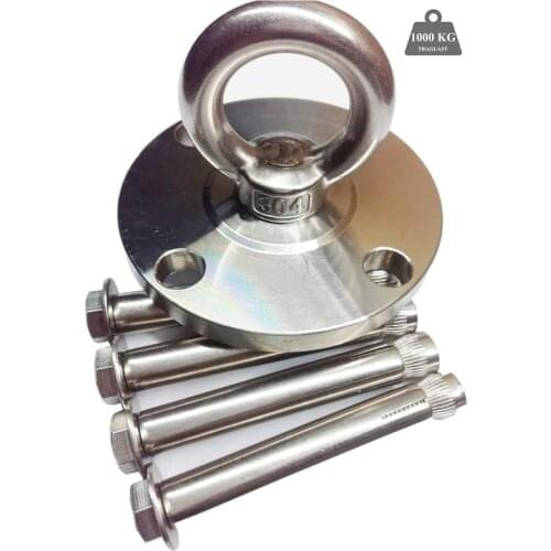 SUS304 stainless steel Suspension Strap Trainer Mount Anchor Bracket Hook Wall /Ceiling Mount Bracket for Yoga Swing, Boxing Bag