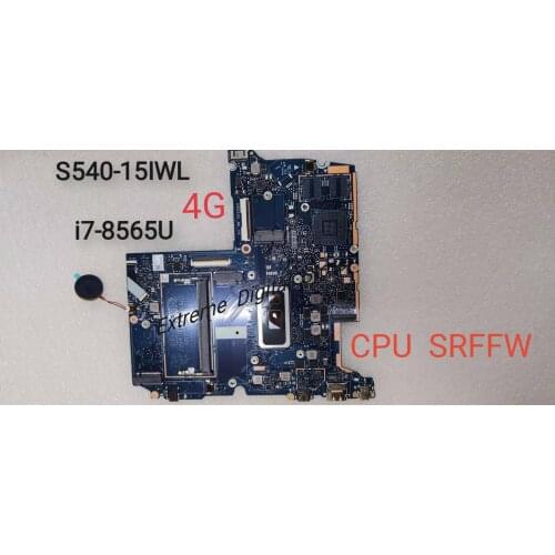 The motherboard is suitable for Lenovo S540-15IWL notebook computer MBWIN I7-8565U integrated CPU 4G 100% test OK shipment