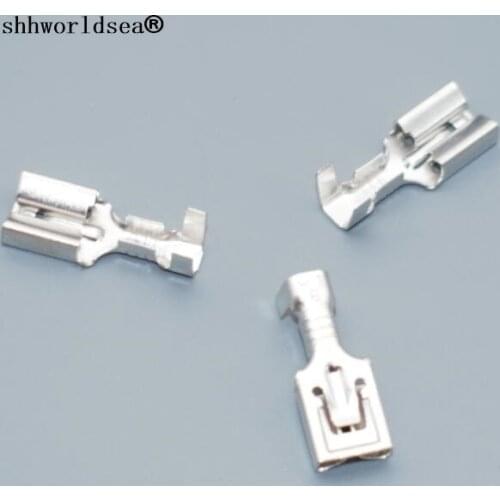 Shhworldsea 6.3mm terminal for auto connector, replcement of 7116-2873/8245-4182