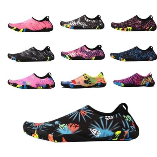 Unisex Comfortable Quick Dry Diving Slippers Flat Soft Aqua Shoes Footwear Men Swimming Pool Non-slip Slipper Diving Beach Shoes