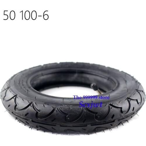 High Reputation And Quality 50/100-6 10X2.0 WHEEL tire Inner Tube and outer tyre For Electric Scooter Balancing Hoverboard Tire
