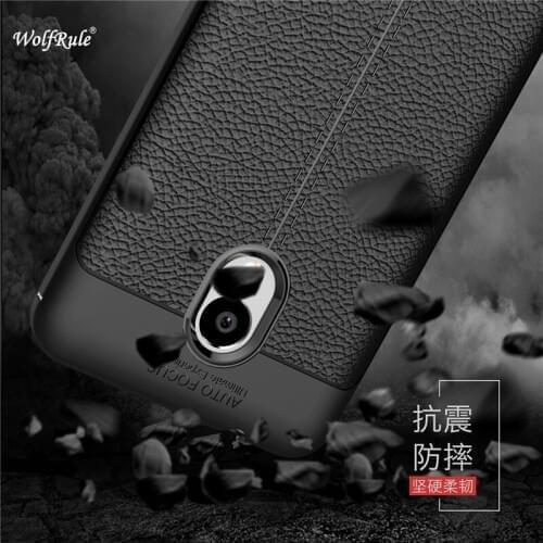 WolfRule Meizu M5S Case Meilan 5s Cover Shockproof Luxury Leather TPU Case For Meizu M5S Case Meizu Meilan 5S 5.2"