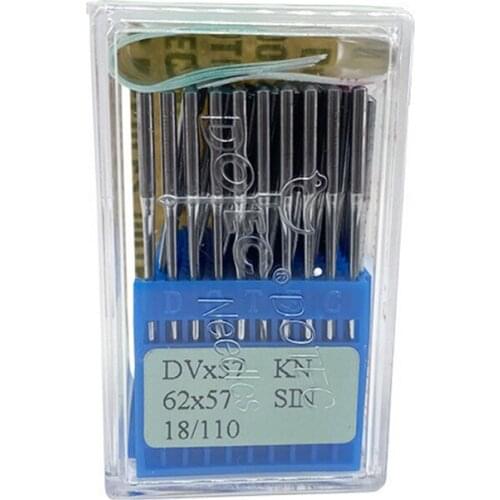 1 BOX For 100 PCS YUK sewing machine parts DOTEC NEEDLE DV*57 Industrial rubber bandsewing machine needle