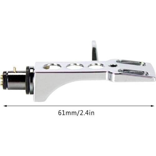 1Set LP Disc Record Player Phono Turntable Headshell 4 Leadwires for Turntable