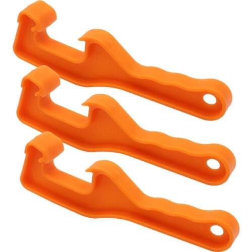 3Pcs Bottles Plastic Gallon Honey Bucket Pail Paint Barrel Lid Can Opener Opening Tools For Home Office Brew Beer Bee Tools