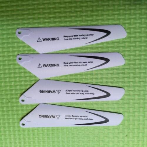 4pcs=2A+2B W25 SYMA S5 Main Props Propellers Blades R/C Helicopter Spare Parts Access