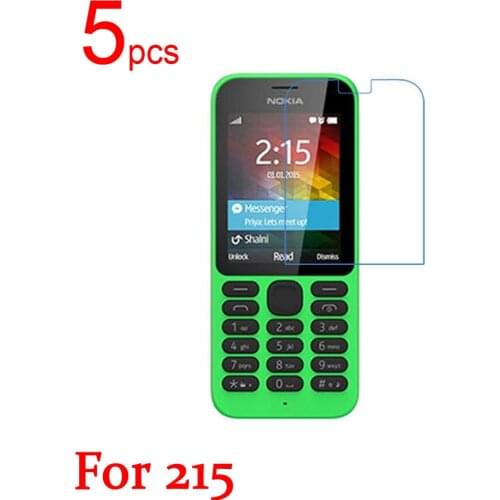 5pcs Ultra Clear/Matte/Nano anti-Explosion LCD Screen Protector Film Cover For Nokia 225 215 515 dedicated Protective Film