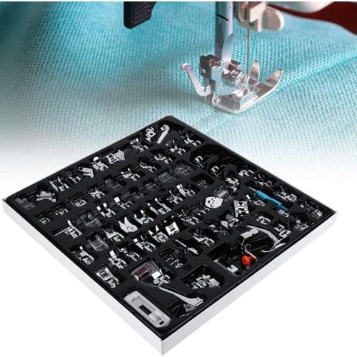 72pc Sewing Machine Presser Foot Press Feet For Brother Singer Kit Braiding Blind Stitch OverLock Zipper Ruler Parts