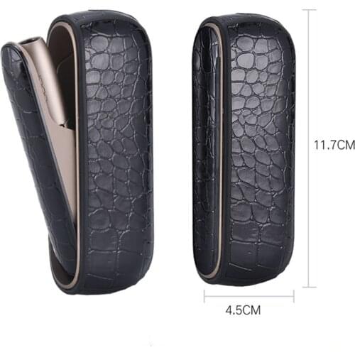 Crocodile Pattern Side Case for iqos 3.0 Case for iqos 3 duo Leather Pouch Case Accessories for Iqos 3 Cover