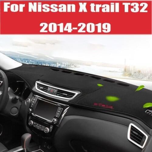 For Nissan X trail T32 X-trail 2014-2019 Car central control instrument panel sunscreen mat Sun pad Car decoration