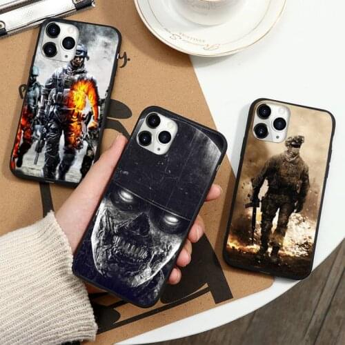 Battle Army Soldiers First rate Phone Case for iPhone 11 12 pro XS MAX 8 7 6 6S Plus X 2020 XR Mini