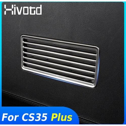 Hivotd Rear Air Outlet Cover Interior Mouldings Car Accessories Decoration Trim Car Styling For Changan CS35 Plus 2018 2019 2020