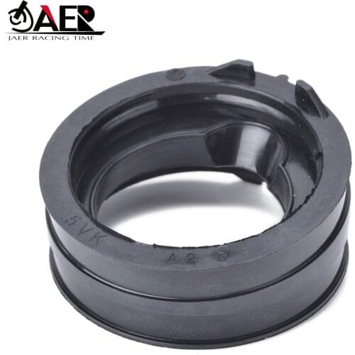 JAER Carburetor Interface Adapter Intake Manifold Pipe Rubber Clamp For Yamaha 5VK-E3586-10 MT03 XT660 Tenere XT660X XT660R