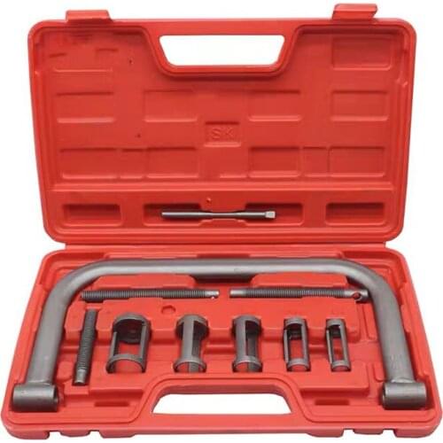 10pcs Valve Spring Compressor Kit Universal Set Cars Motorbikes