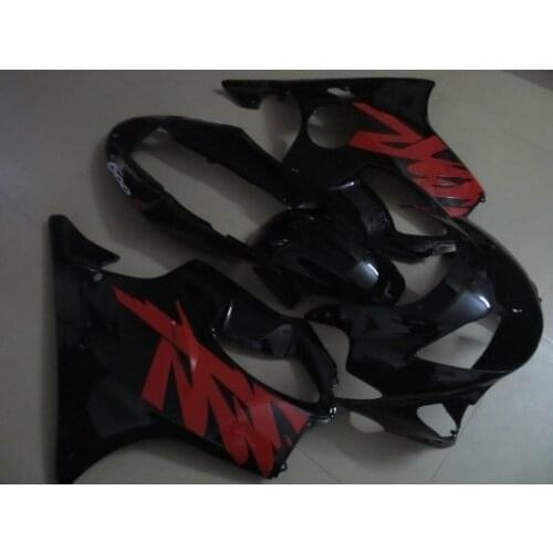 Injection mold Fairing kit for HONDA CBR600F4 99 00 CBR600 F4 1999 2000 CBR 600 ABS Red gloss black Fairings set+7gifts HC07