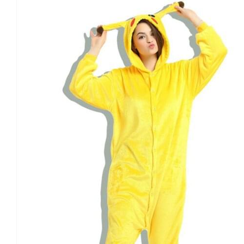 Rabbit Monkey Totoro Animal Cosplay Costume Onesie Hoodie Adult Women Unisex Halloween Anime Cartoon Pajama Sleepwear Dress