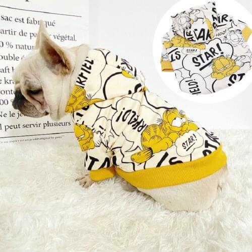 Fashion Dog Hoodie Winter Pet Dog Clothes For Dogs Coat Jacket Cotton Ropa Perro French Bulldog Clothing For Dogs Pets Clothing
