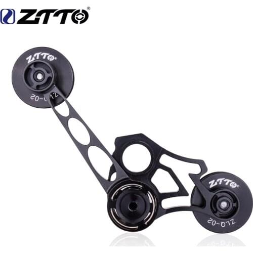 ZTTO Bicycle Derailleur Folding Bike Bicycle Chain Tensioner Adjustable Stabilizer Presser Pulley Jockey Wheel 2 3 6 Speed Rear
