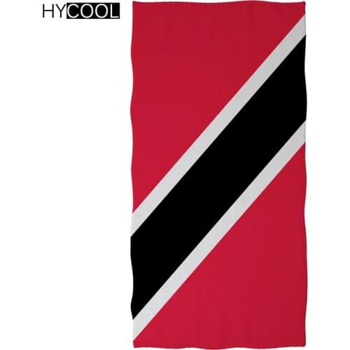 New Trend Trinidad and Tobago Flag Print Soft High Absorbing Swimming Towels Travel Towel Sand Free Beach Towels Bathing Toallas
