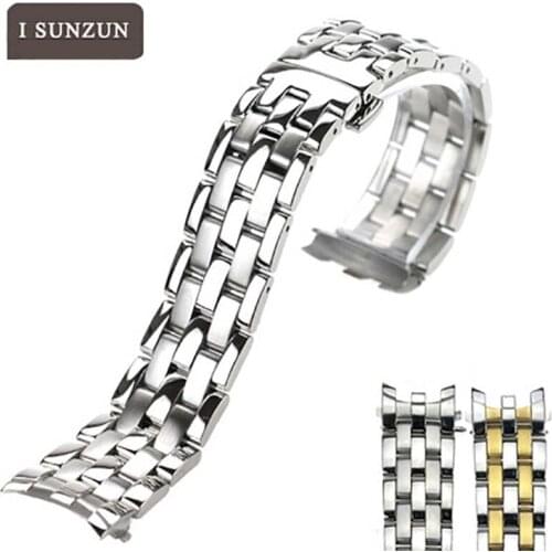 ISUNZUN Stainless Steel Watch Strap For Tissot 1853 T97 For R463 316 Men And Women Watches Band Bracelet Belt Watch Straps