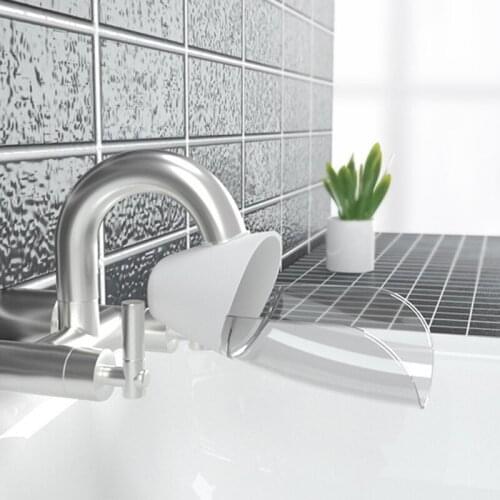 New Hot Faucet Extender for Kid Safe Fun Hand-Washing Solution Wash Helper for Toddler Hand Sink Bathroom Easy Installation