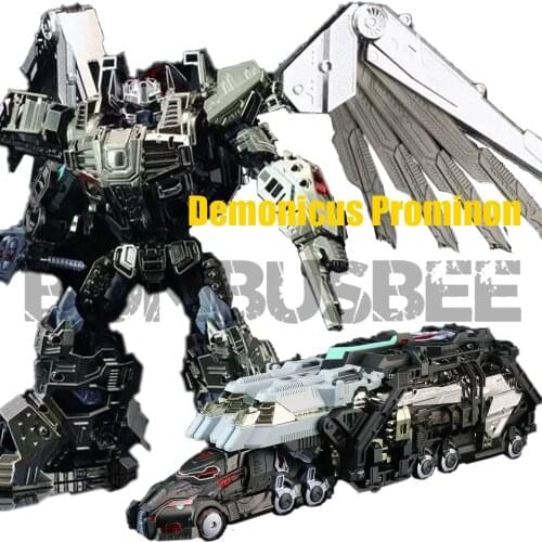 【IN STOCK】Action Figure Robot Transformation Mastermind Creations Reformatted R-11D Demonicus Prominon with Armor Toy Plastic
