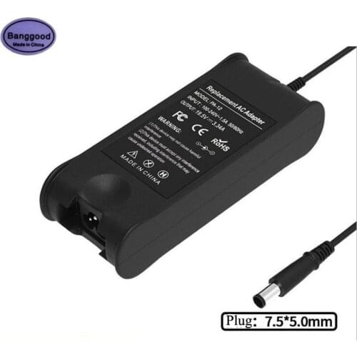 19.5V 3.34A 7.5x5.0mm 65W Laptop AC Power Adapter Charger For Dell HA65NS5-00 09RN2C DA65NM111-00 LA65NS2-01 PA-12 Inspiron 17