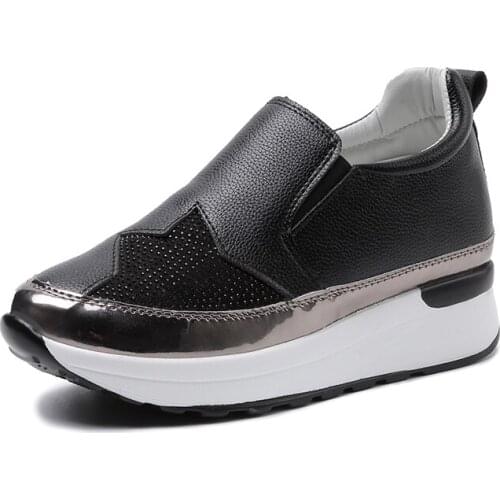 2021 New Brand Designer Breathable Women Shoes Platform Casual Shoes Slip on Woman Sneakers Chaussures Femme 35-43