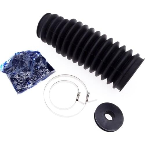 1 Set Black Steering Rack & Pinion Bellow Boot Kit Rubber Auto Accessories For BMW E39 520i 523Li 525i 528i 530i 535i 540i