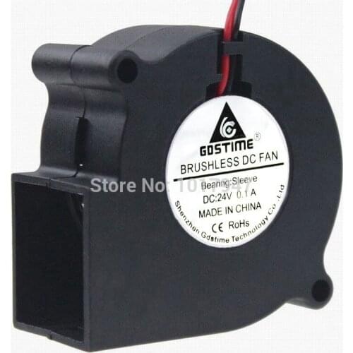 40 PCS Lot Gdstime DC 24V 2Pin 60mm 60x28mm Micro Radiator Motor Blower Cooler Cooling Fan