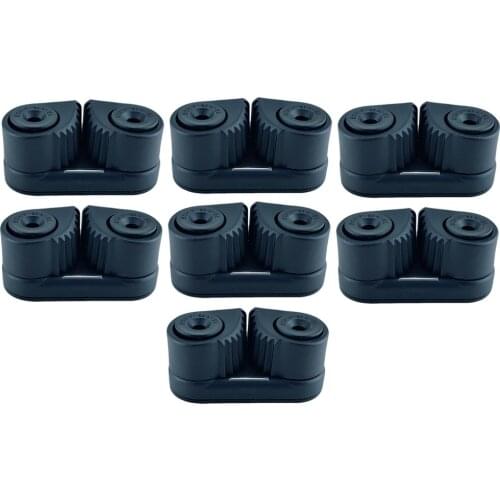 7x Durable Boat Cam Cleats Wre Fairlead Sailing Equipment for 3-12mm Rope