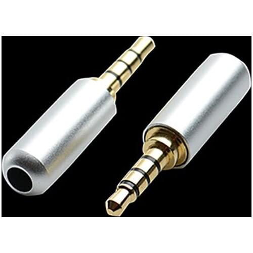 3.5mm Male to 3.5mm Female Gold-Plated Stereo Jack Adapter Headphone Mic Adapter Stereo Audio Headphone Adapter