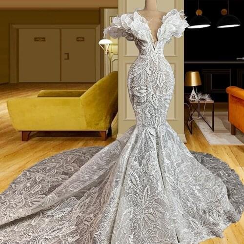 Off-The-Shoulder White Mermaid Semi-Formal Dress Long vestidos formales vestidos de fiesta Cocktail Dresses فستان سهرة