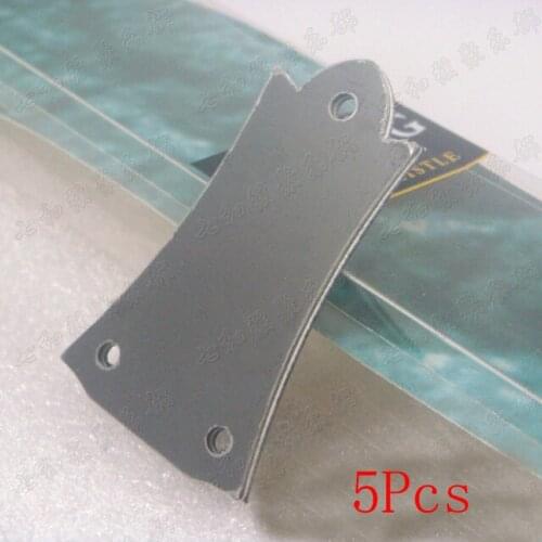 5 Pcs Black Plastic Truss Rod Cover For Acoustic Electric Bass Guitar,Guitar Parts HA-1007 Free shipping
