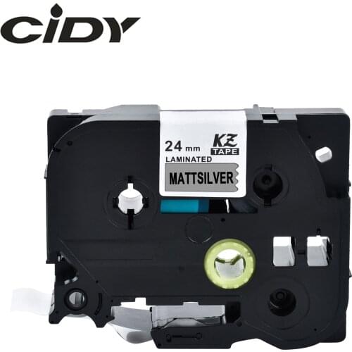 CIDY Compatible 3pcs/lot TZe M951 TZ M951 tze-M951 TZ-M951 Black on Mattesilver for brother label printers ribbon cassette