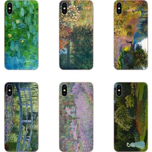 For Huawei Honor Mate 20 p40 lite pro 10i 20i 8S lite Y9 Y7 Y5 Prime 2019 2018 Soft Best Cases Monet Nimphee