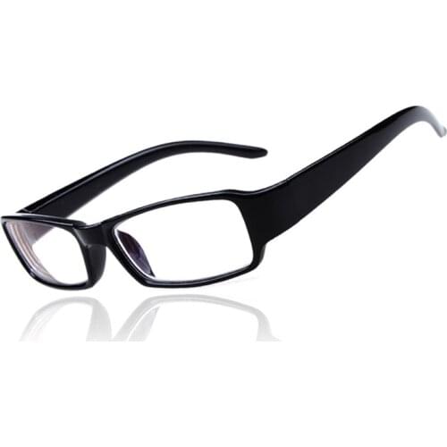 Men Women Myopia Glasses Fashion Black Nearsighted Frames Coating Anti-Blue -100 -150 -200 To -600 M006
