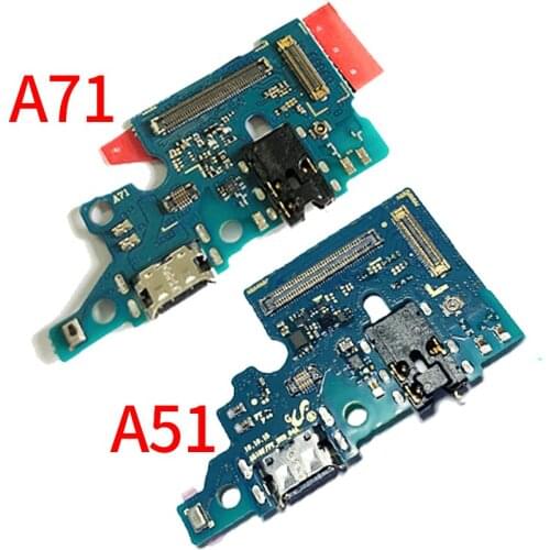 For Samsung Galaxy A51 A515 A515F A71 A715 A715F USB Charger Charging Connector Dock Port Flex Cable