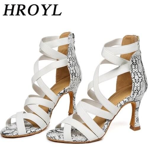 Women Professional Soft Sole indoor Ballroom Tango Salsa Latin Dance Shoes High Heels 10cm 8cm 3.5cm Closed Toe Salsa Shoes