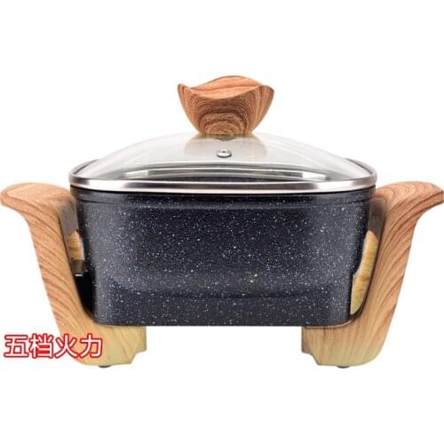 700W FC241 mini medicinal stone electric multi function cooker 3.2L fry hotpot stew electric skillet